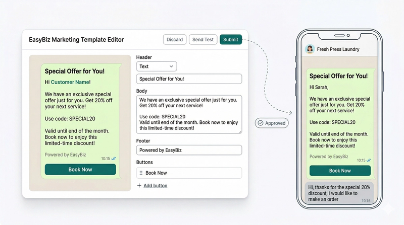Setting Up Marketing Templates