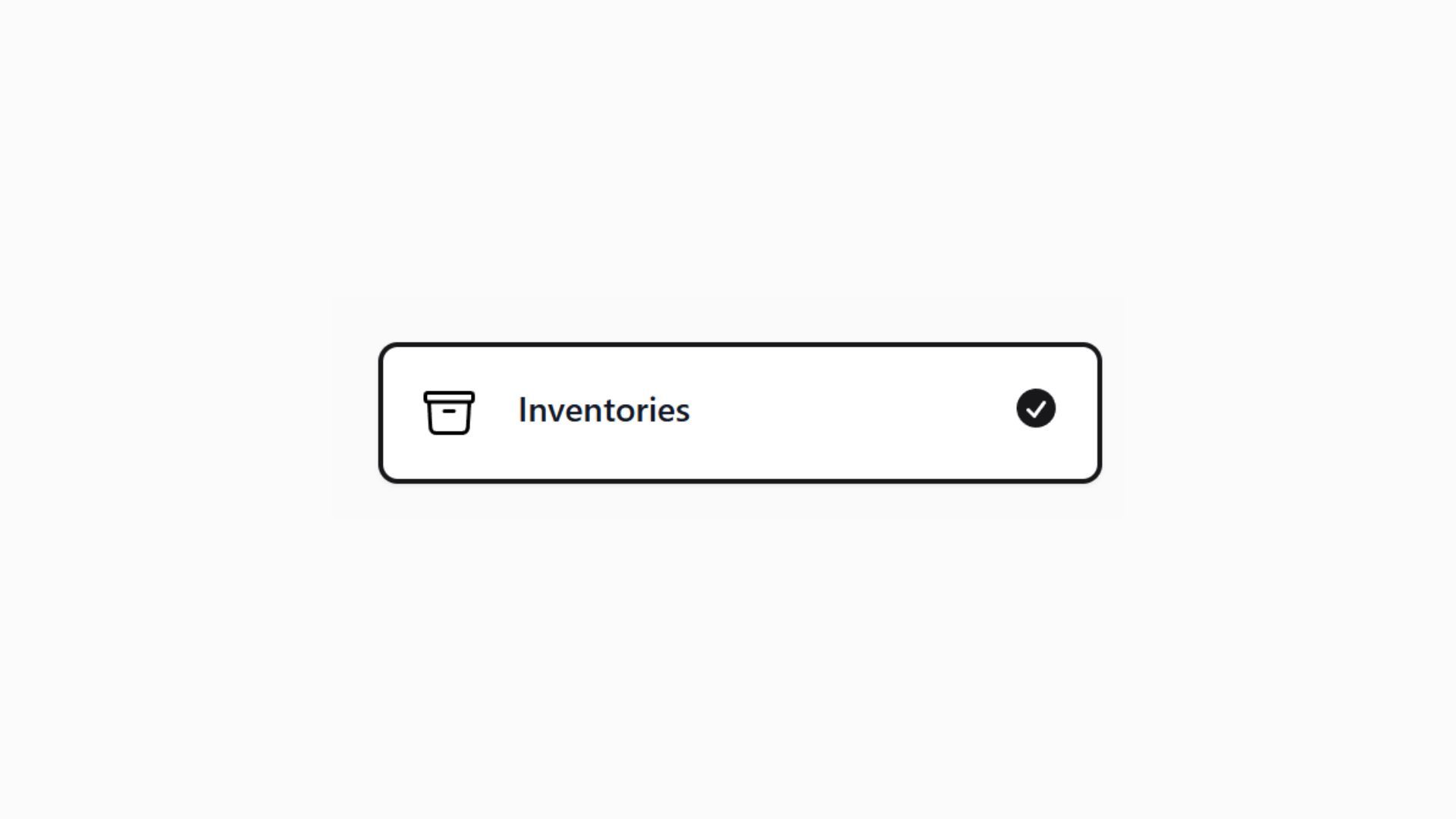 Managing Inventories