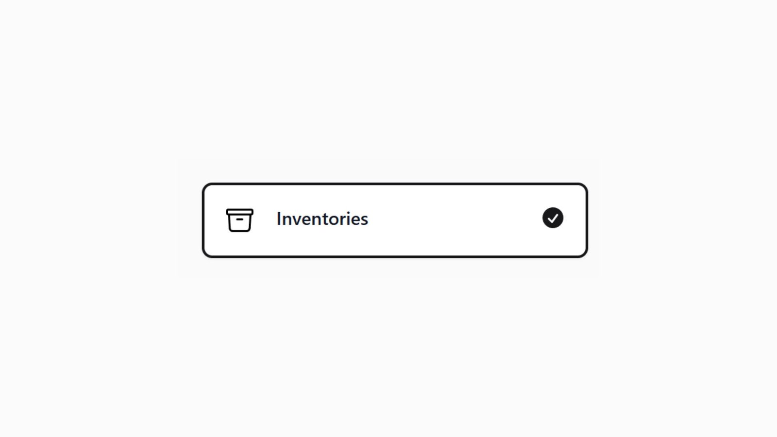 Managing Inventories