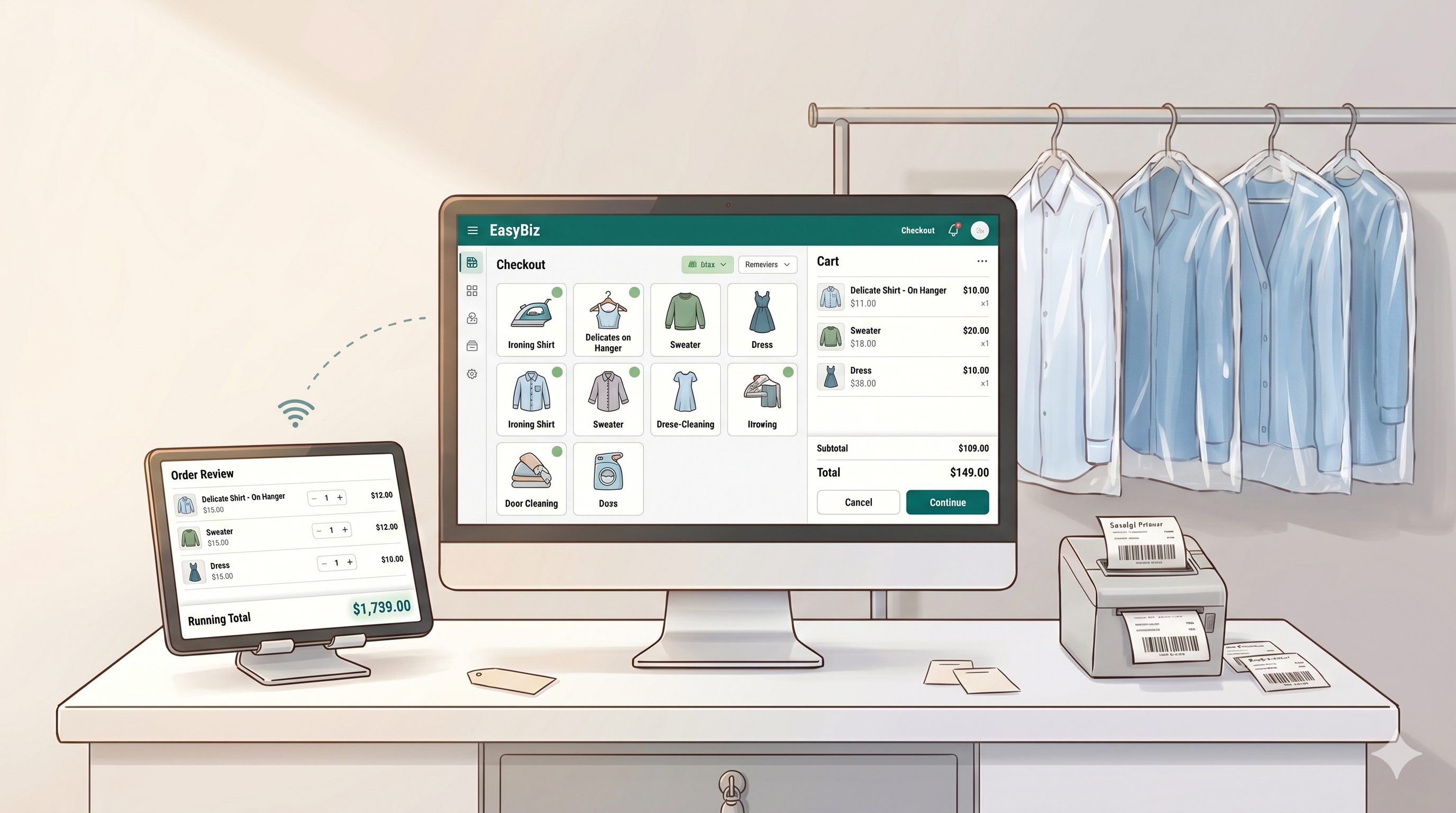 Connect a Customer-Facing Display to Your POS