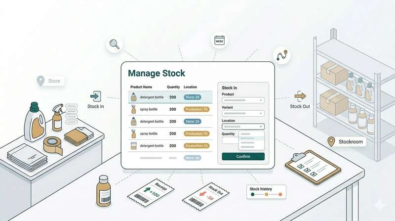 Setup your Stock