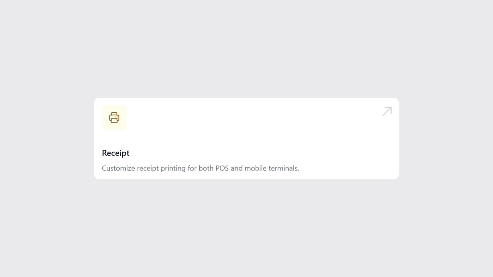 Configuring Receipt Templates