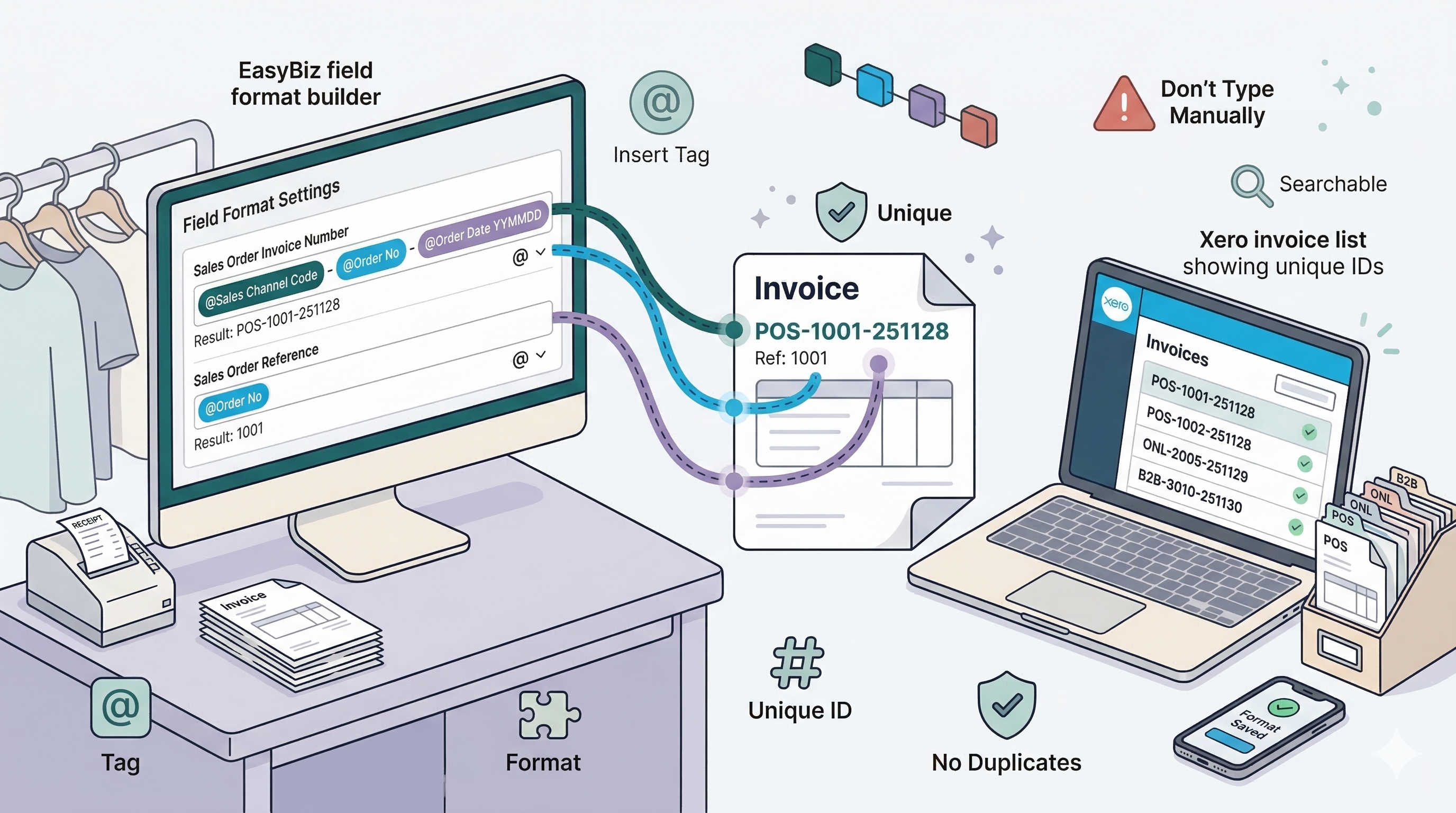 Customizing Invoice Numbers
