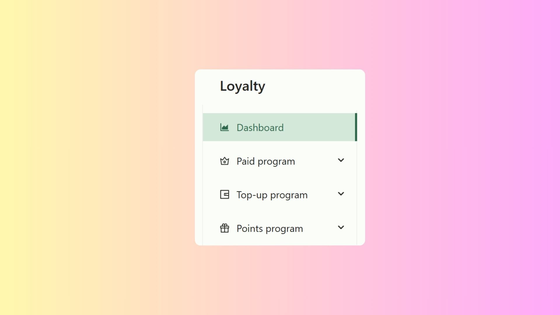 Introduction to Loyalty Program