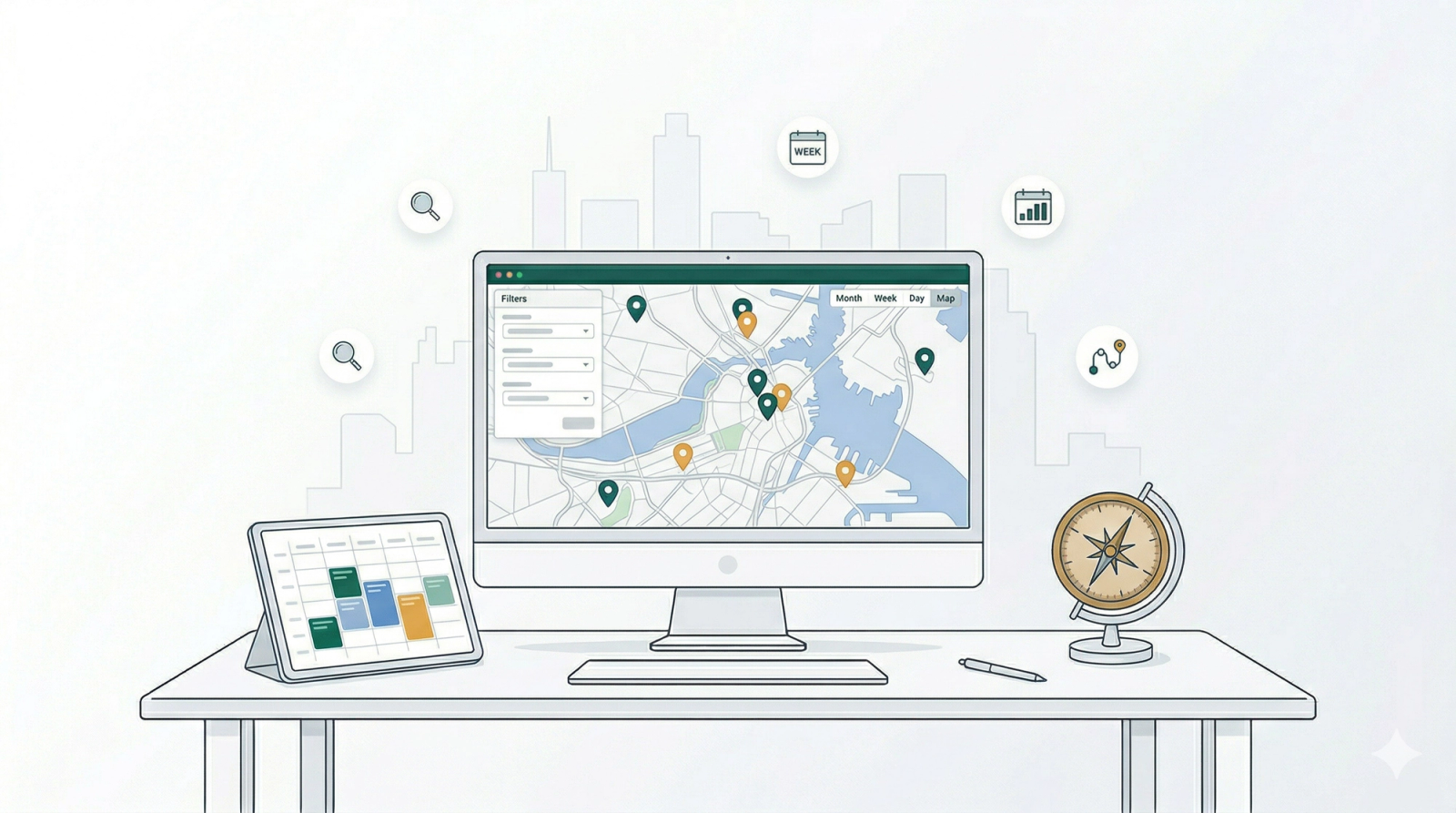 Setup Job Map