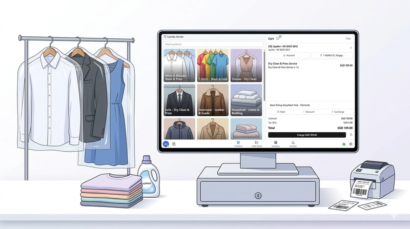 Set up your Laundry POS