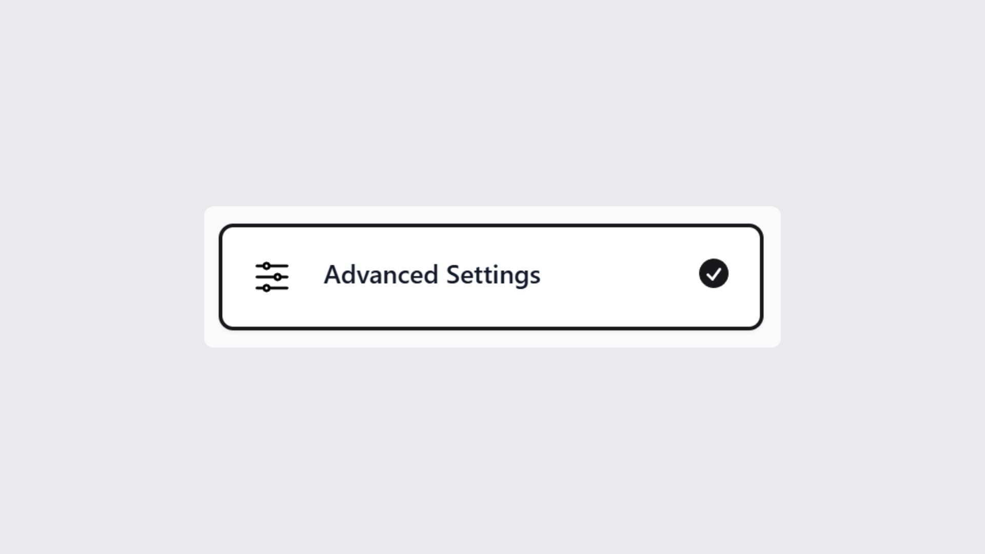 Customize Store Advanced Settings