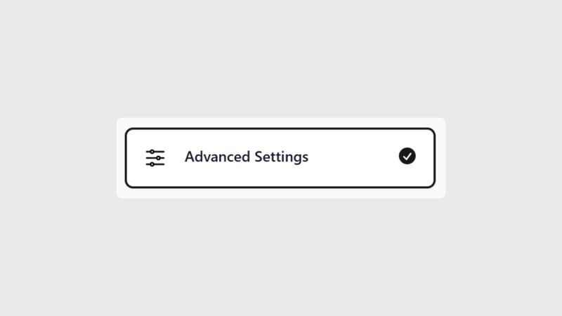 Customize Store Advanced Settings