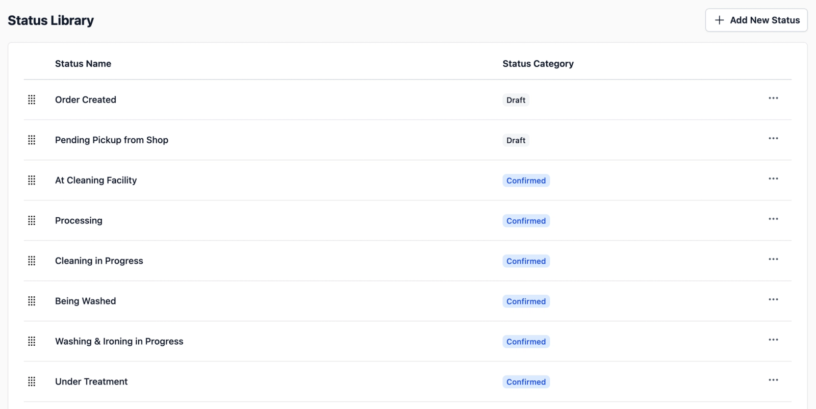 Set up the Status Library