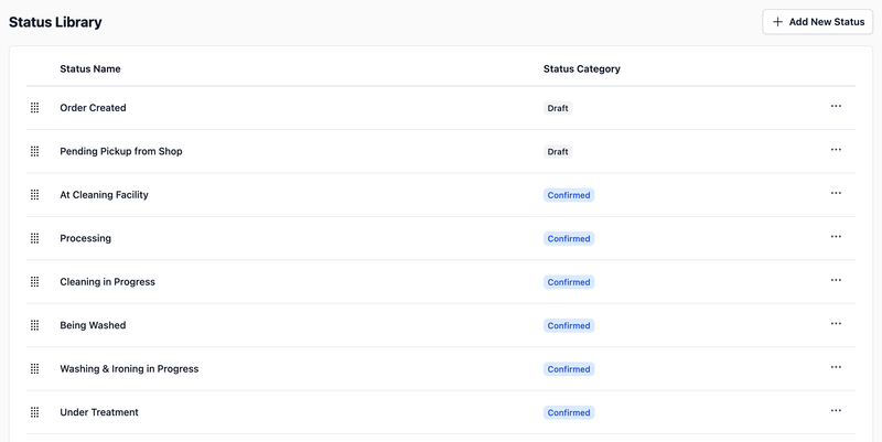 Set up the Status Library