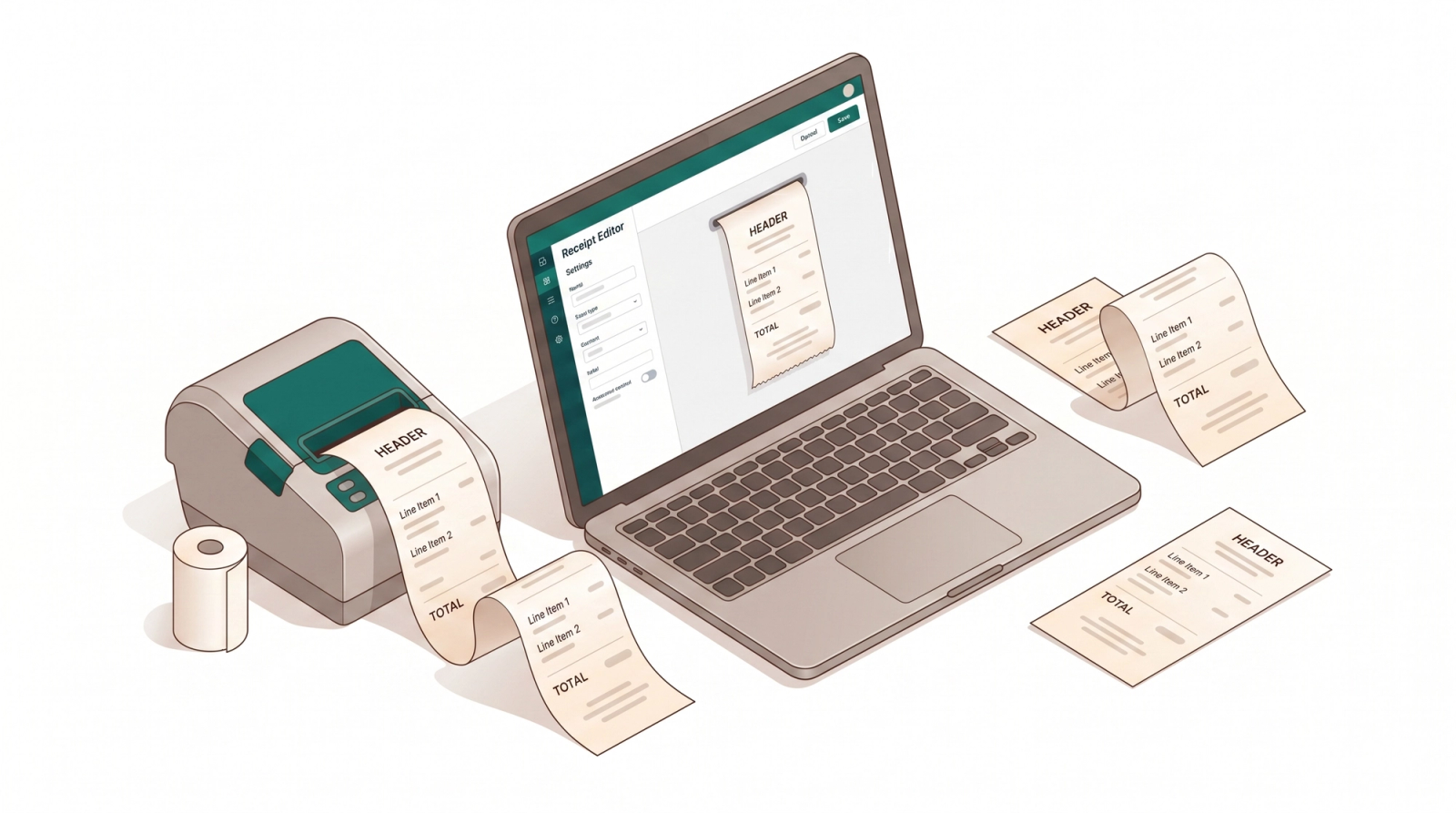 Configuring Receipt Templates