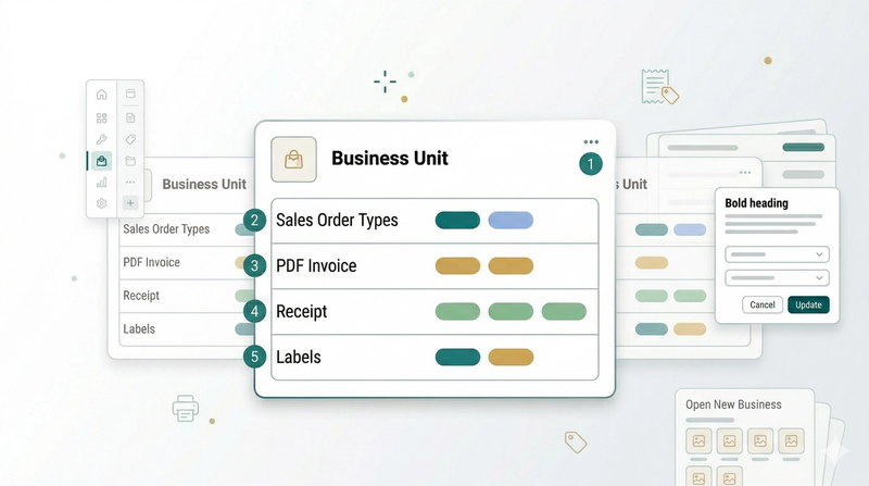Setting up your Business Unit