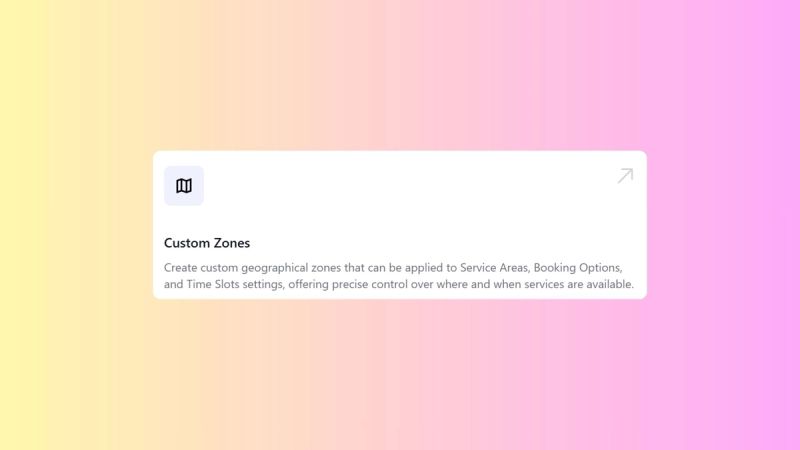 Setting Up Custom Zones