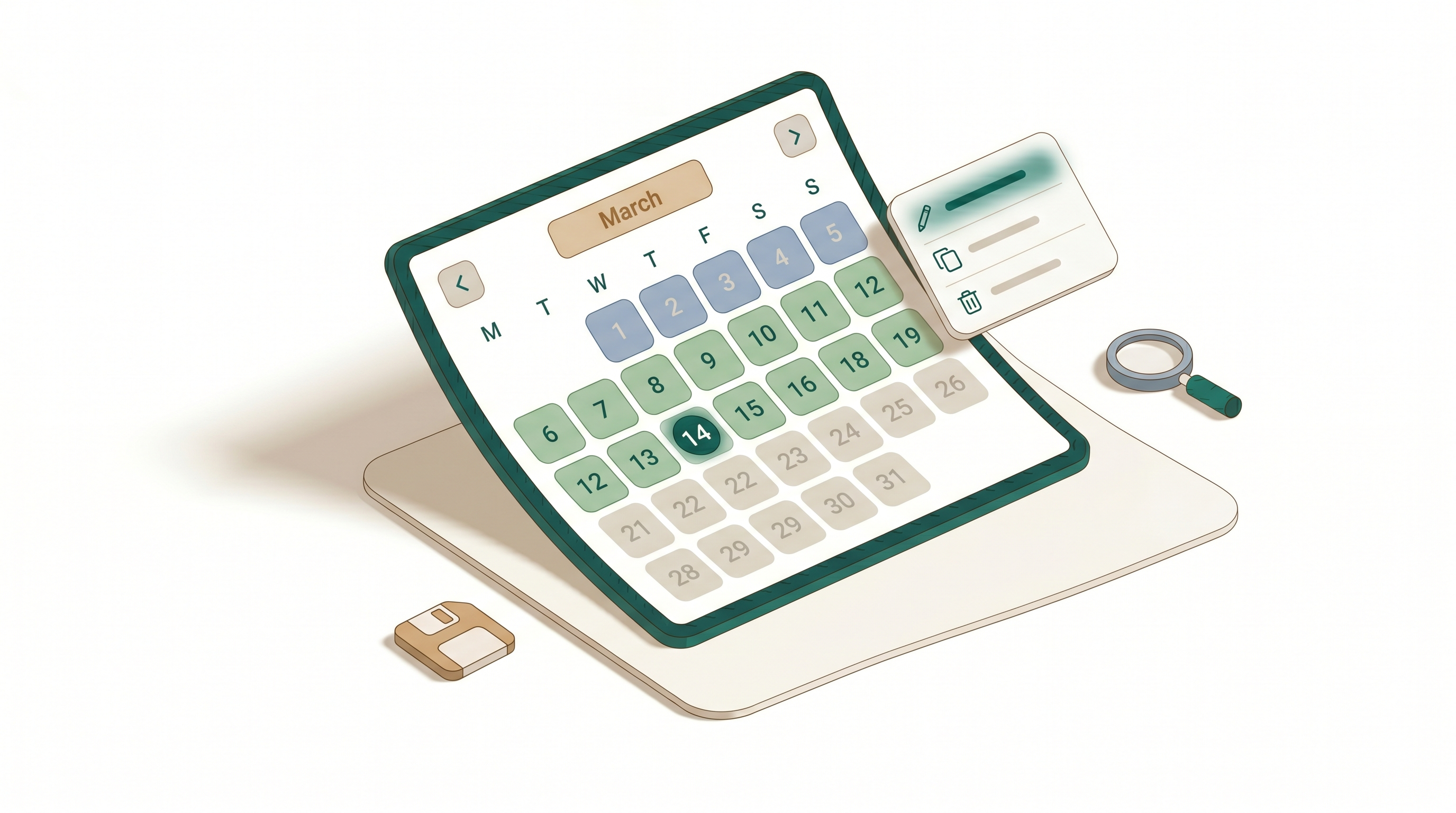 Saving, Previewing, and Managing Booking Options