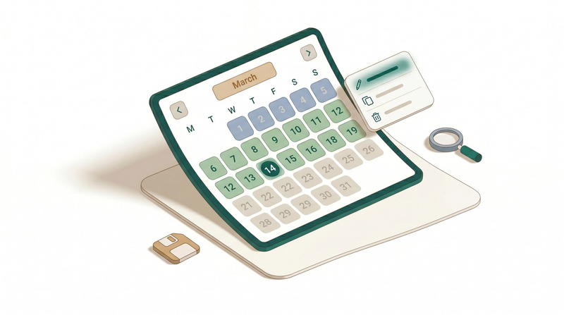 Saving, Previewing, and Managing Booking Options