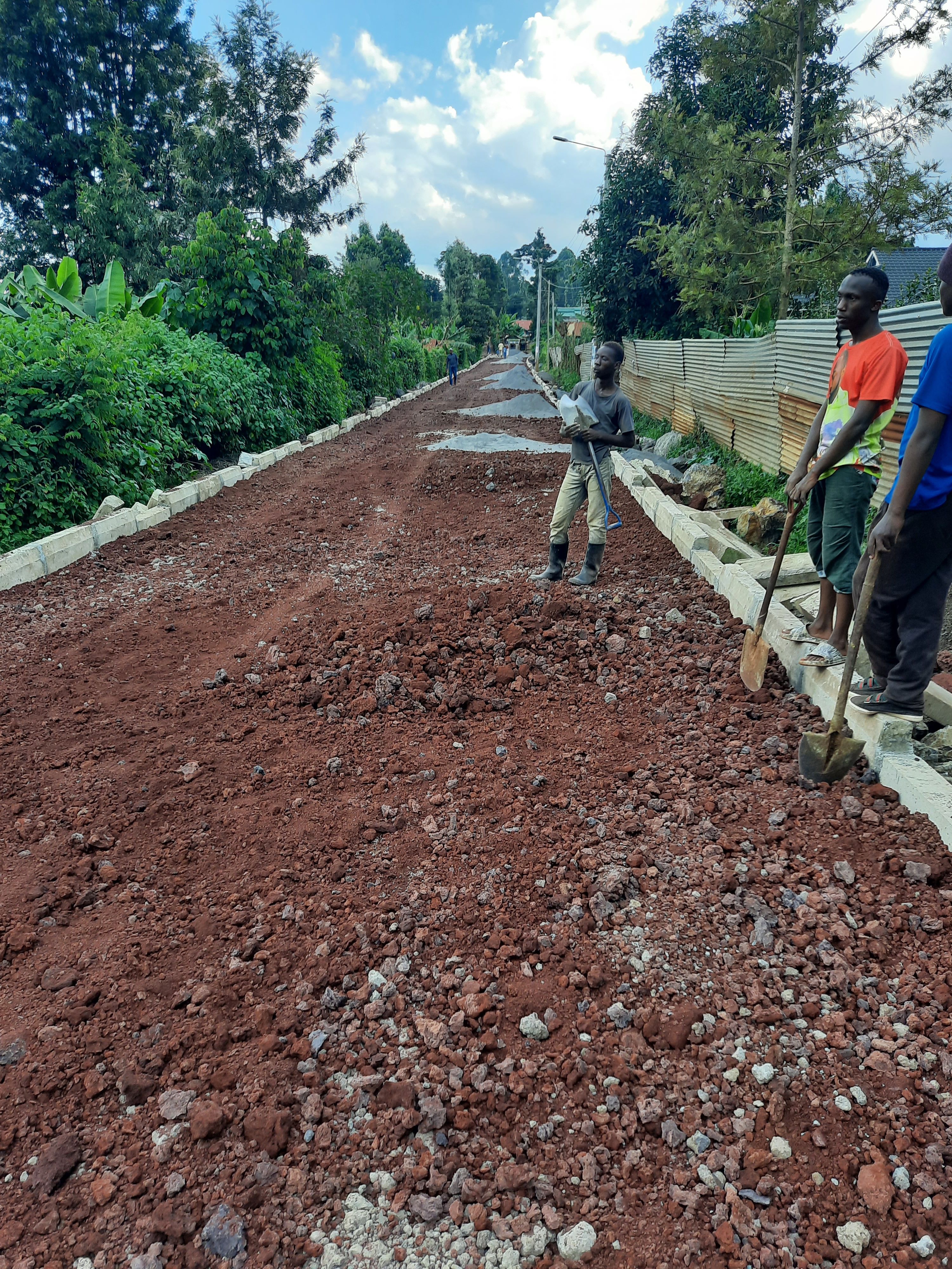 Road construction