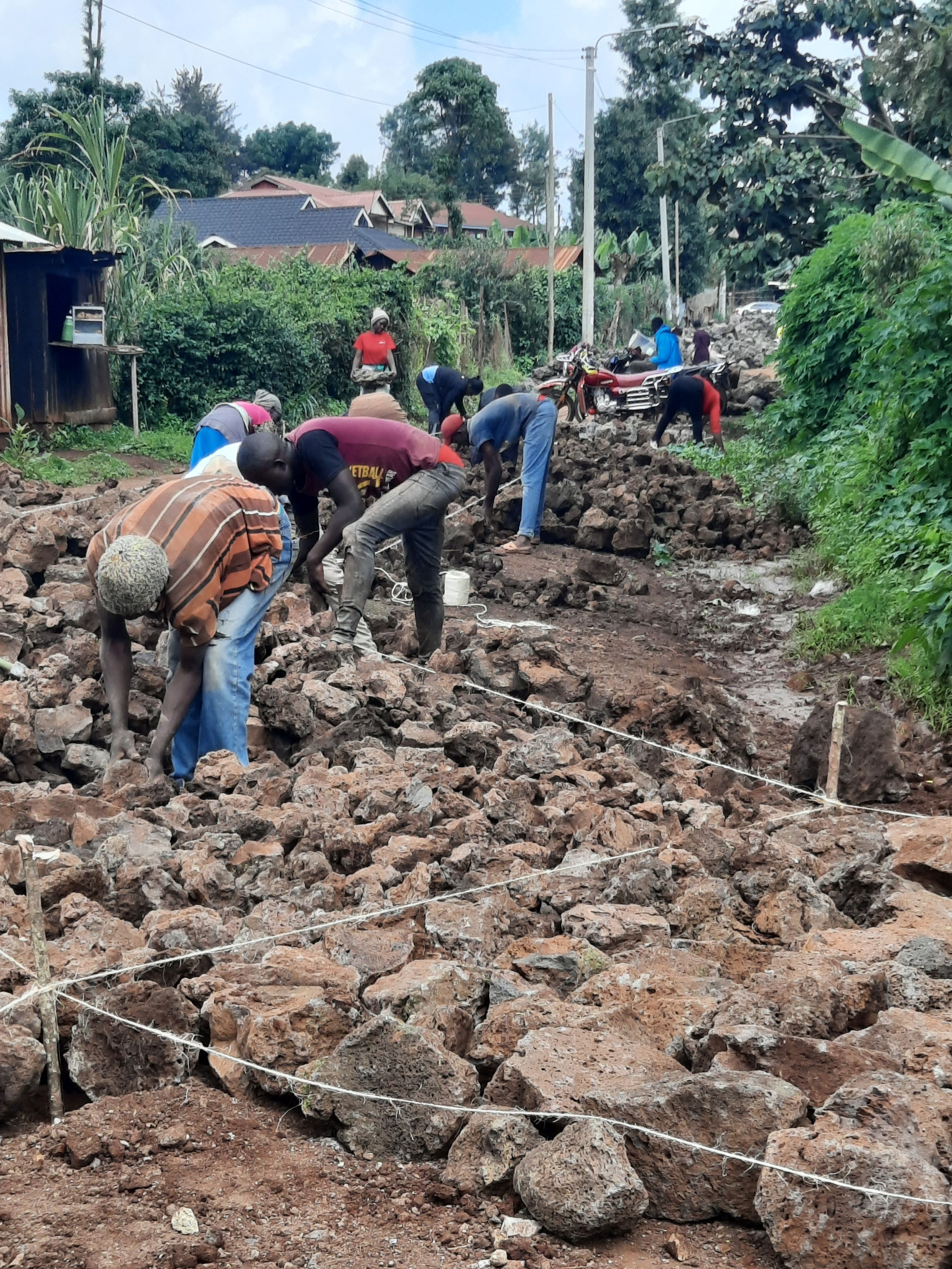 Road works