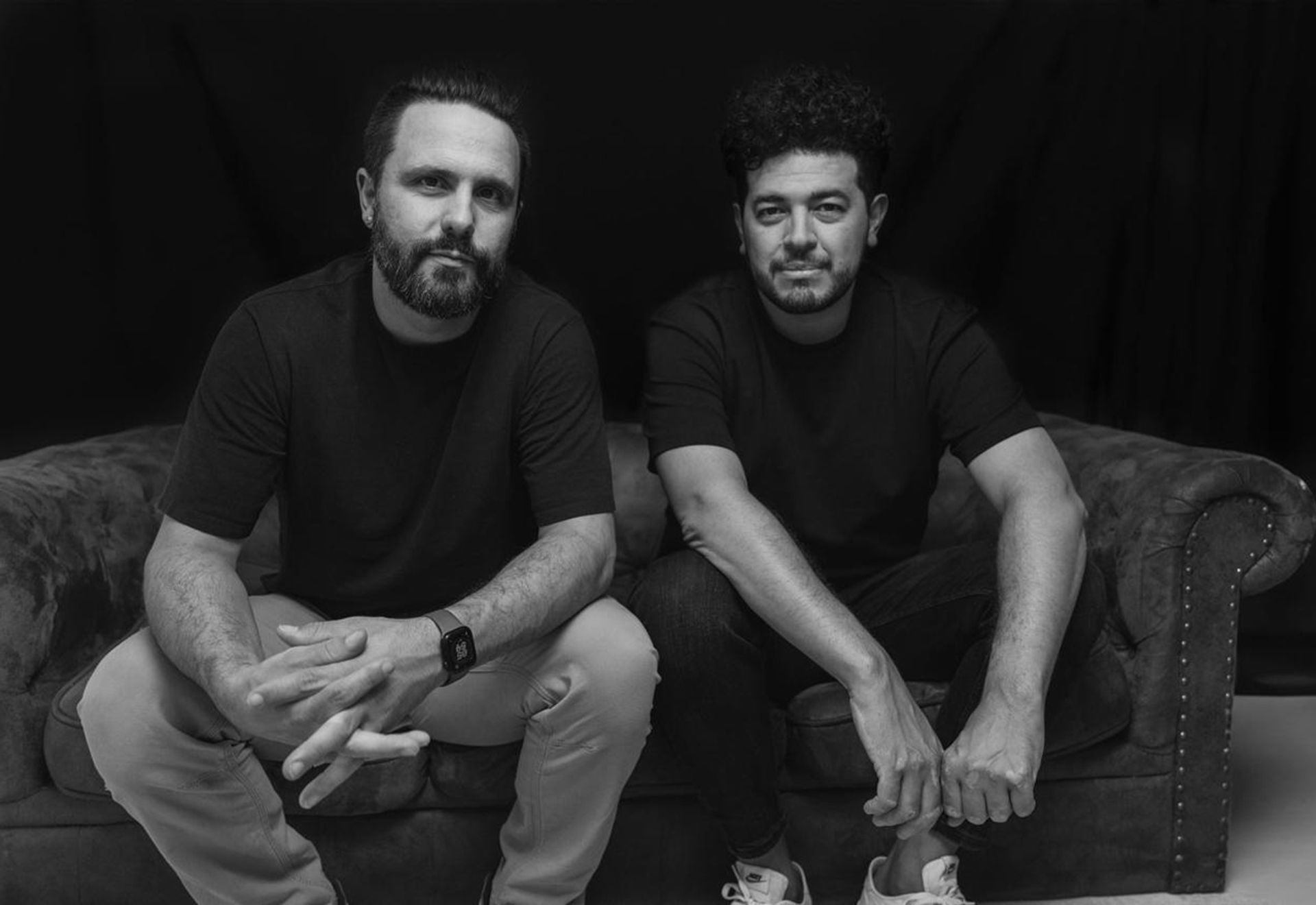 Founders of Non-Linear Studio, a branding and web design studio