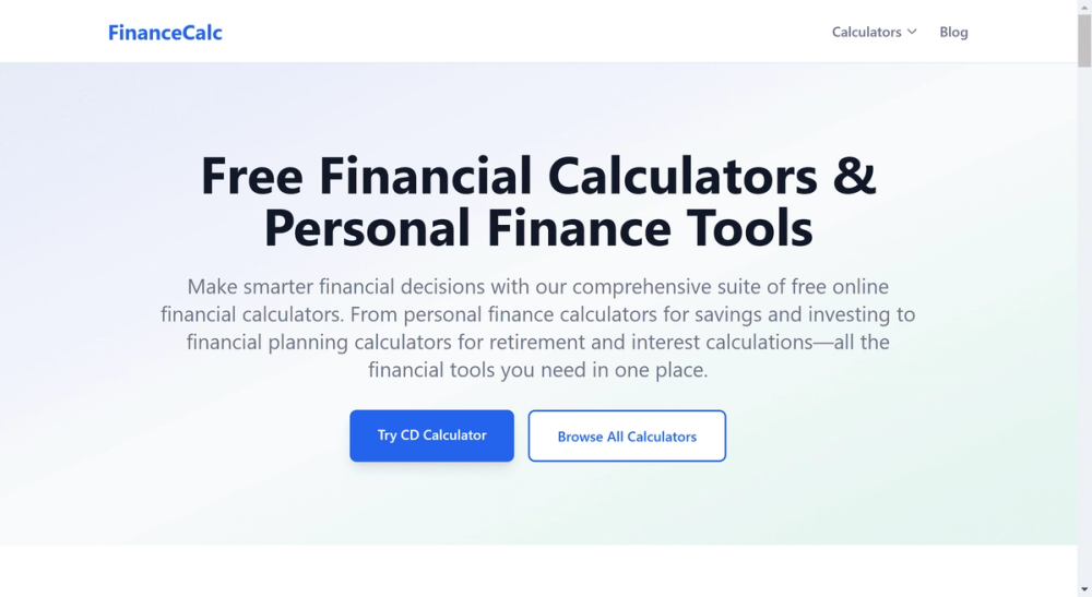 image of FinanceCalc