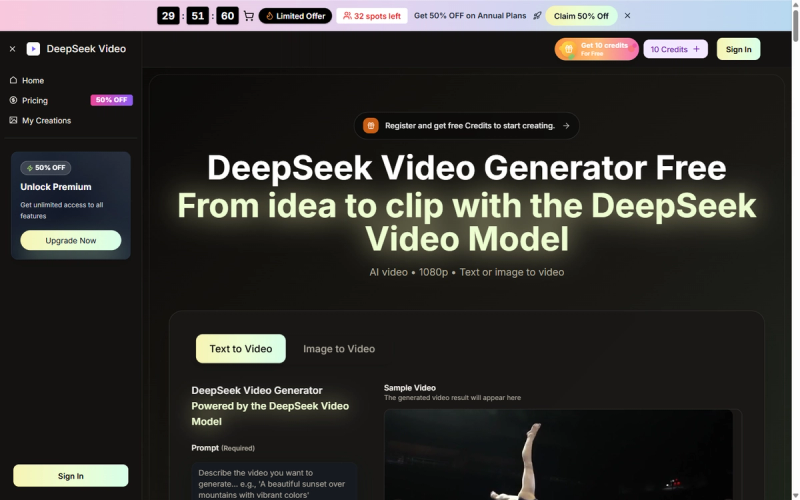 image of DeepSeek Video