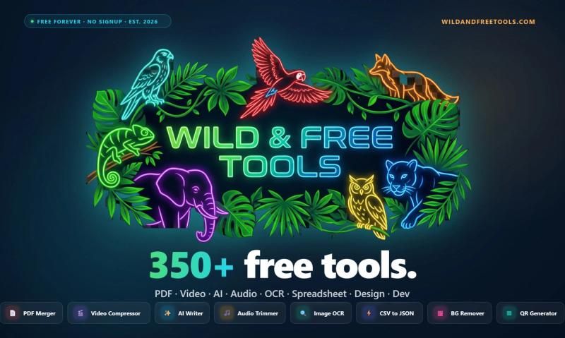 image of Wild and Free Tools