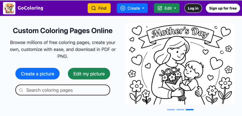 image of GoColoring