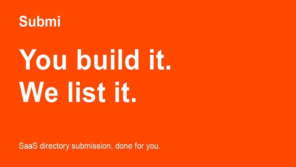 image of AI Directory Submission Service image of AI Directory Submission Service