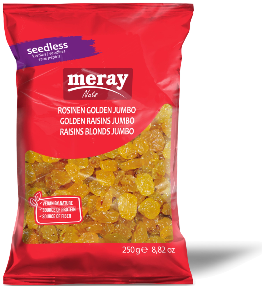 Jumbo Golden Raisins · 250g