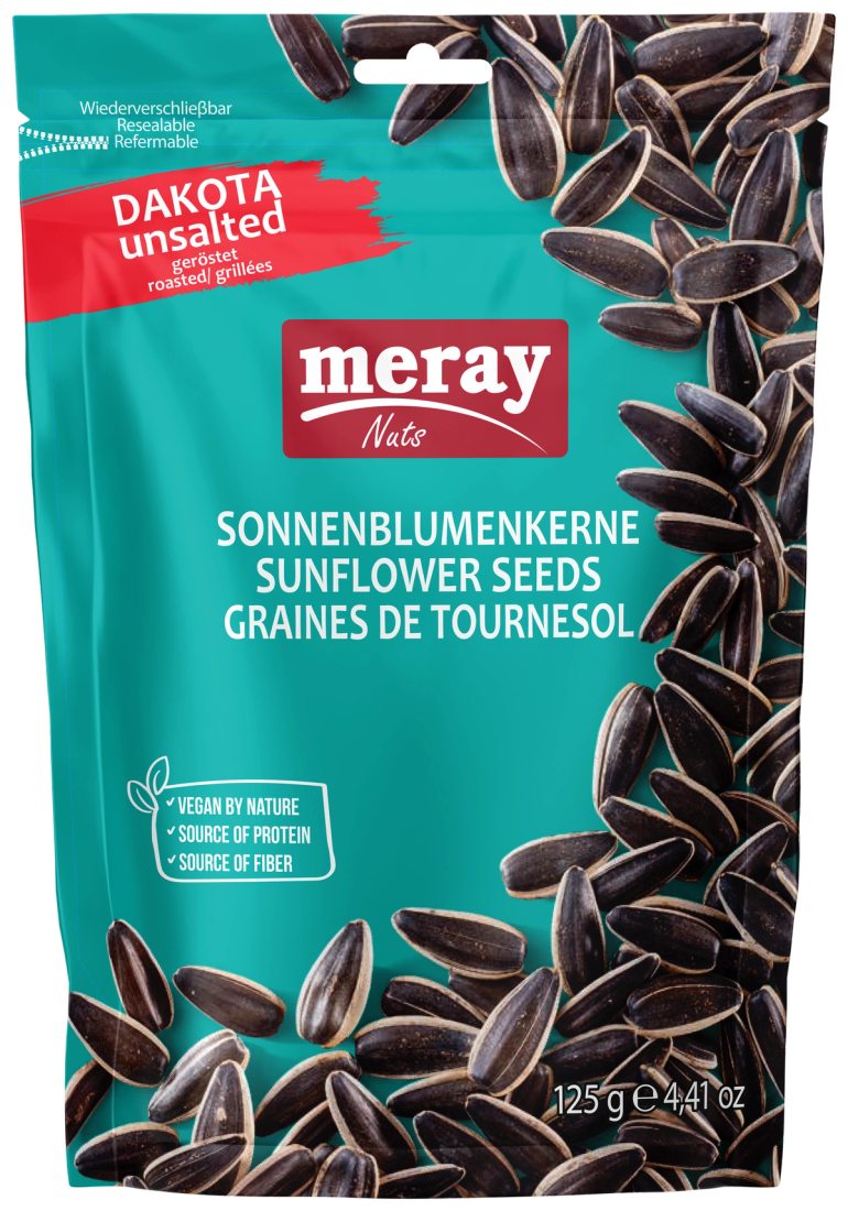 Dakota Roasted Unsalted Sunflower Seeds · 125g / 250g