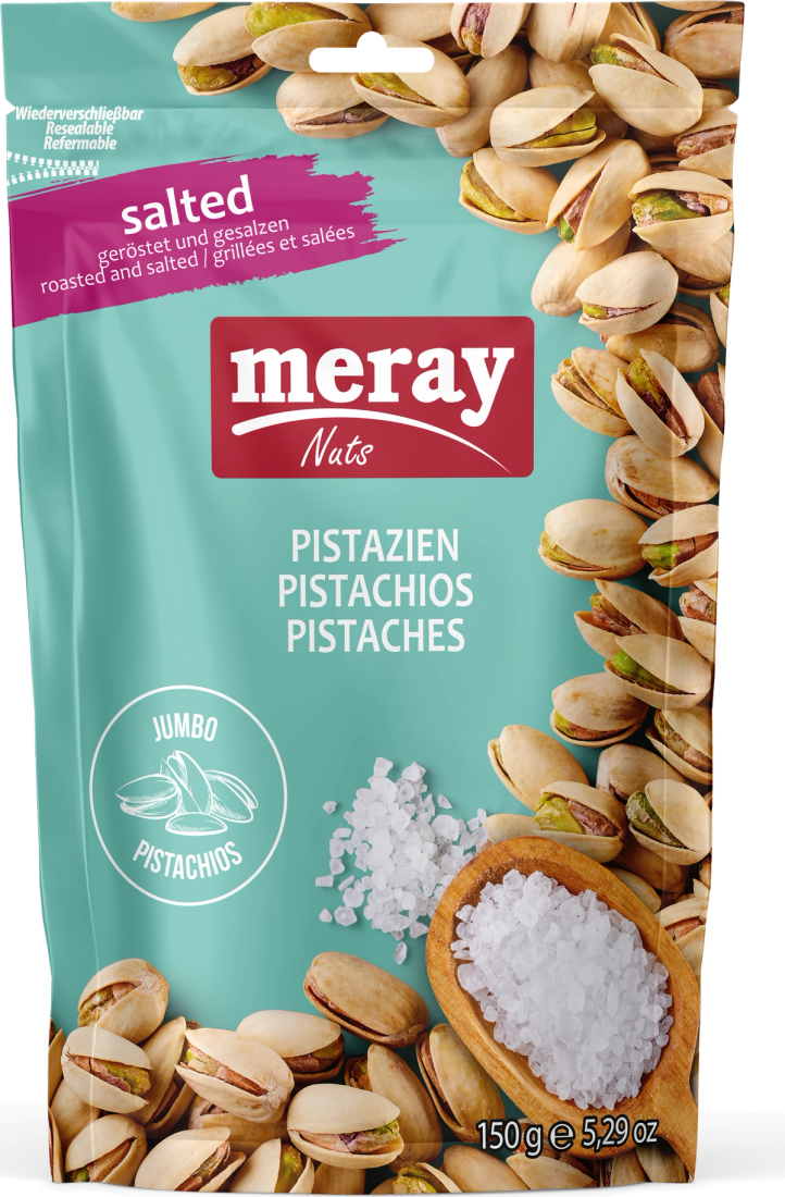 Kavrulmuş Tuzlu Kabuklu Kaliforniya Fıstığı · 85g / 150g / 300g