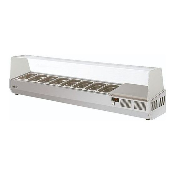 Lauapealne külmvitriin GV-180