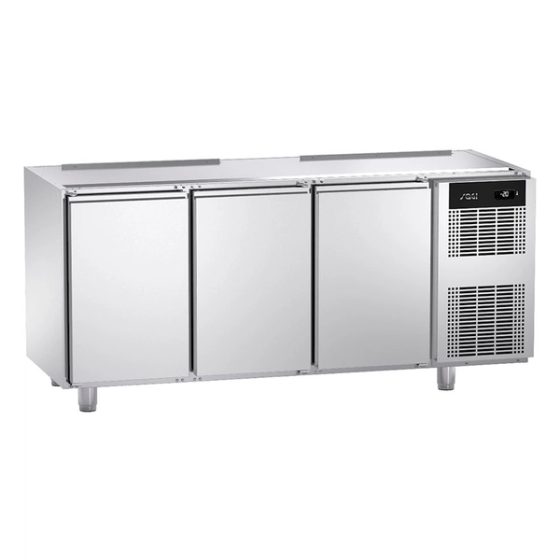 Sügavkülmtöölaud Sagi B6D111V