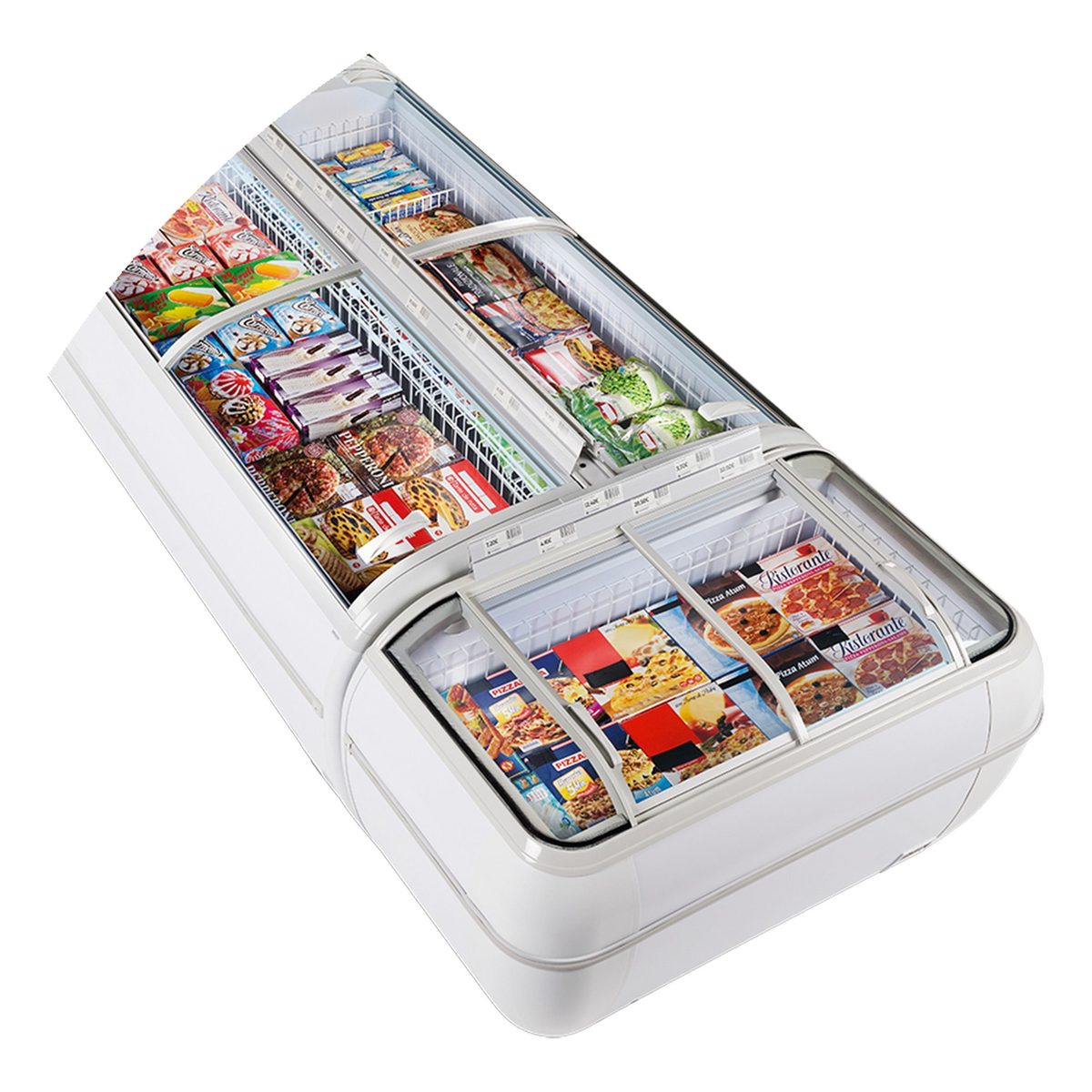 Supermarketi sügavkülmkirst TWIN 220-CF