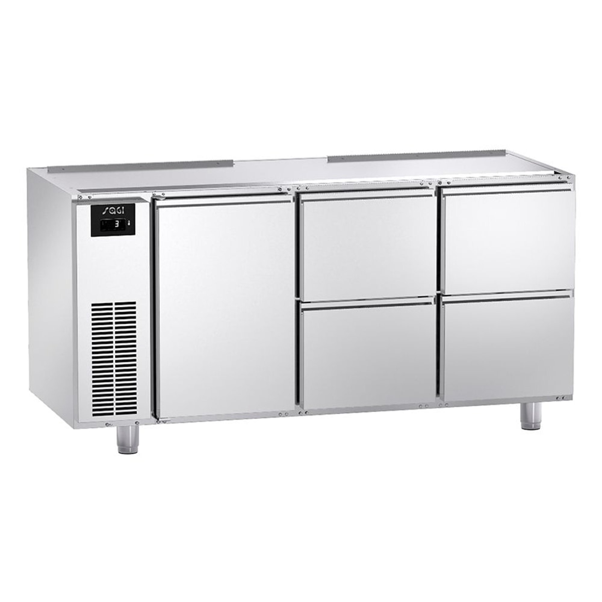 Kaugjahutusega külmtöölaud Sagi TRS122V