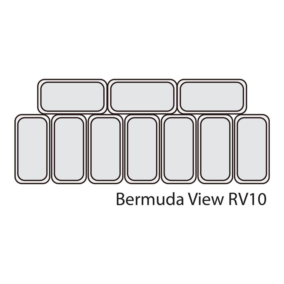 Jäätisevitriin BERMUDA RV10