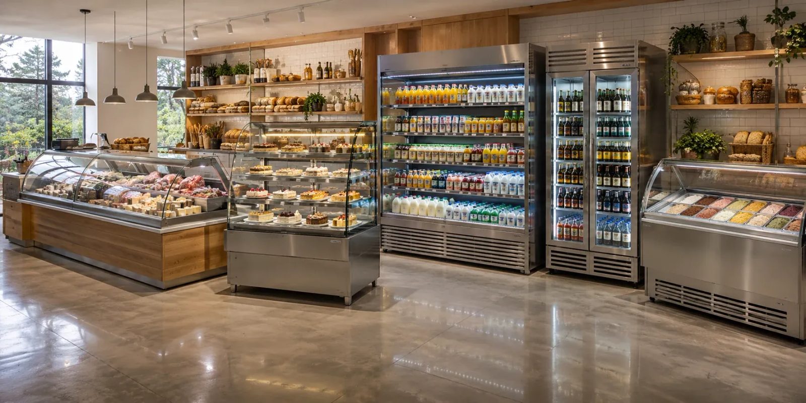 Retail refrigeration equipment