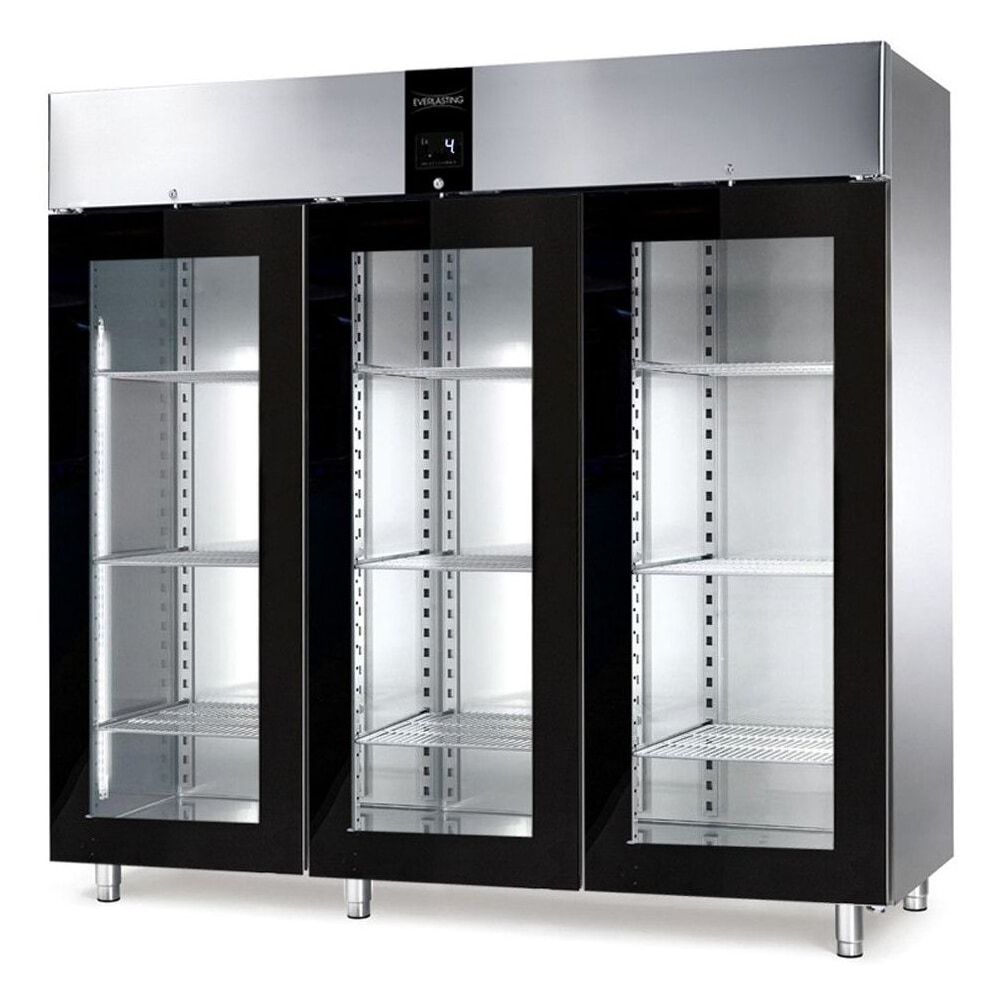 Klaasuksega sügavkülmkapp Everlasting Professional 2300 Glass