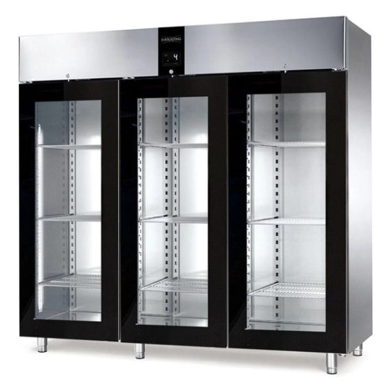 Klaasuksega sügavkülmkapp Everlasting Professional 2300 Glass