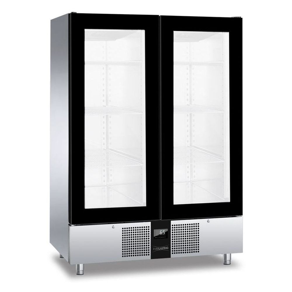 Klaasuksega sügavkülmkapp Everlasting Master 1500 Glass