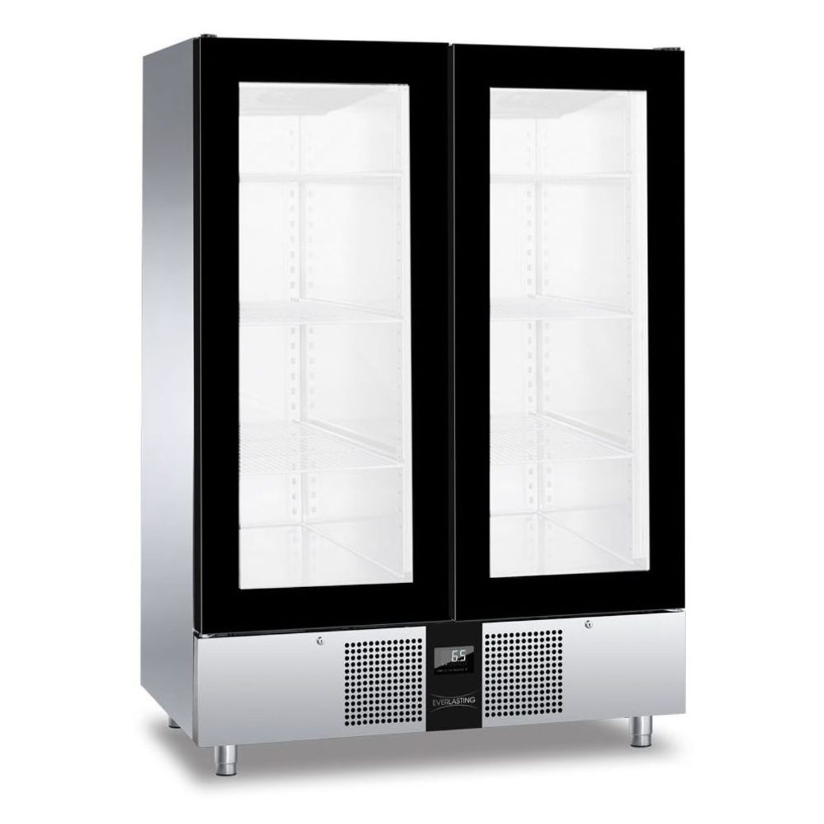 Klaasuksega sügavkülmkapp Everlasting Master 1500 Glass