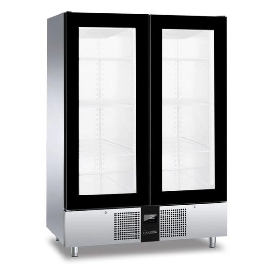 Klaasuksega sügavkülmkapp Everlasting Master 1500 Glass