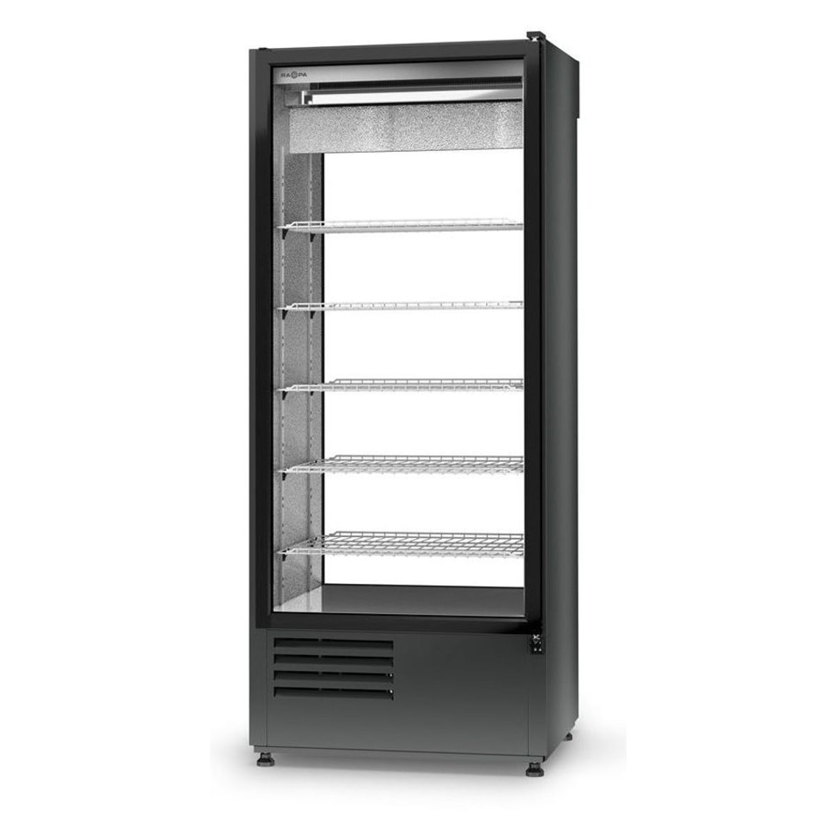 Kahepoolse klaasiga külmkapp Rapa 2S ecoline 625/725/825