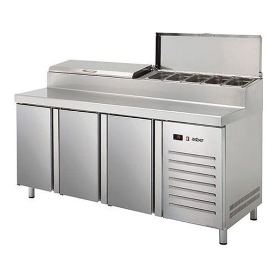 Pitsa külmtöölaud ETPZ-8-200 HC GN1/3