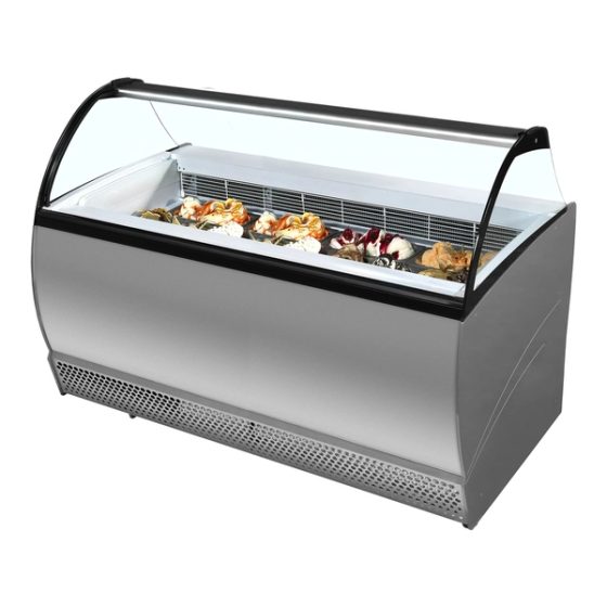 Jäätisevitriin ISABELLA 13LX
