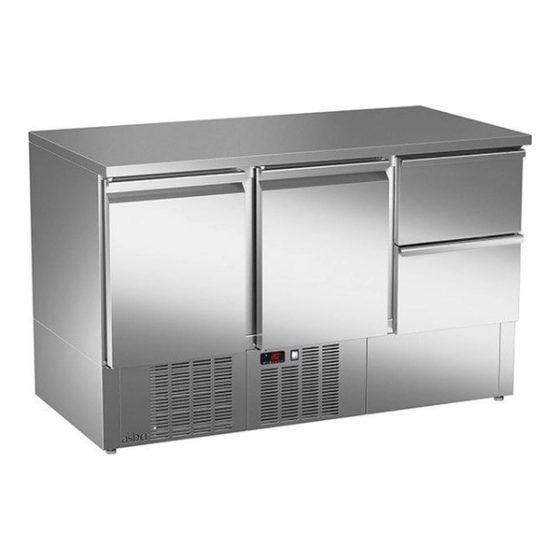 Saladett-külmtöölaud ETS-140-22 NS
