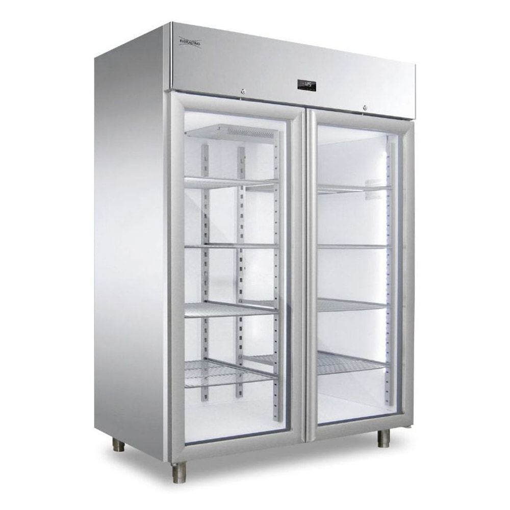 Klaasuksega sügavkülmkapp Everlasting Easy 1500 Glass
