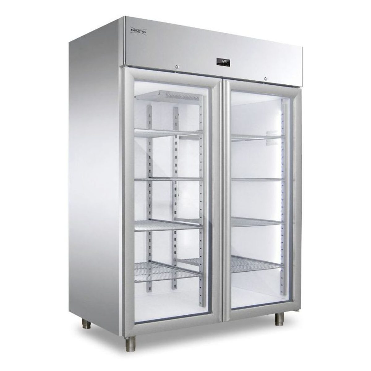 Klaasuksega sügavkülmkapp Everlasting Easy 1500 Glass