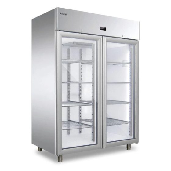 Klaasuksega sügavkülmkapp Everlasting Easy 1500 Glass