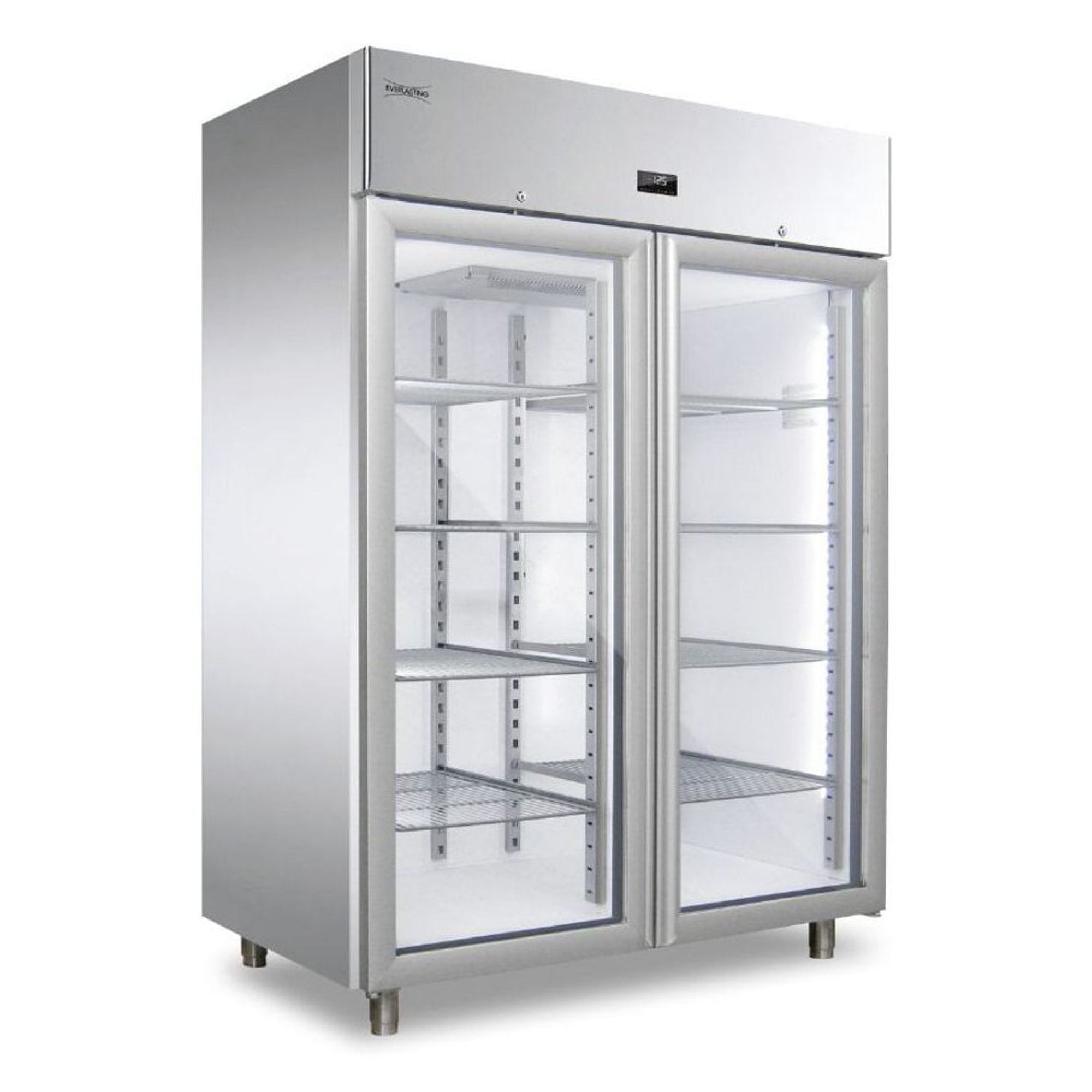 Klaasuksega sügavkülmkapp Everlasting Easy 1500 Glass