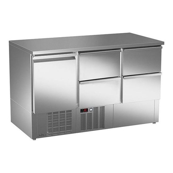 Saladett-külmtöölaud ETS-140-14 NS